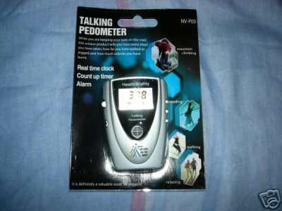 Health Vitality Talking Pedometer